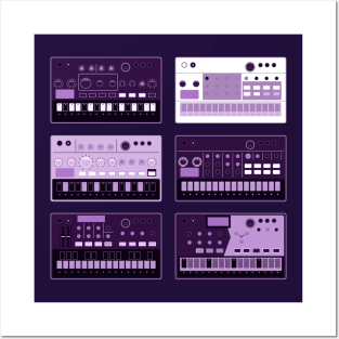 Electronic Musician Volca Synth, Drum Machine, Sampler Posters and Art